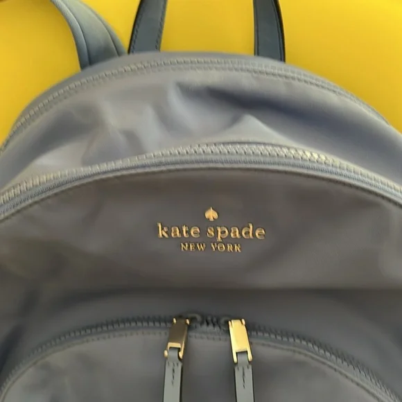 Kate Spade
New York
Small Nylon Backpack Blue Gray Kate Spade New York chelsea colorblock nylon backpack  main image 3